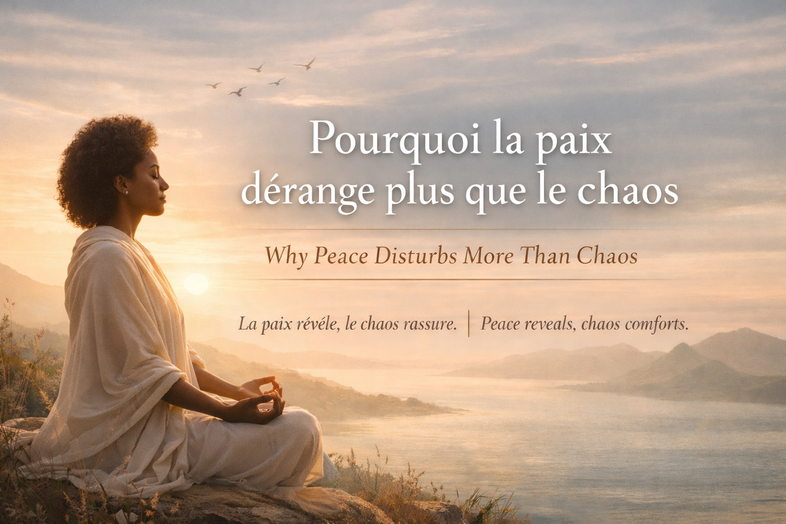 Pourquoi la paix dérange plus que le chaos