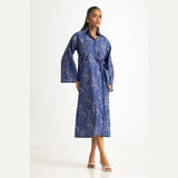 Chemise en cambric imprimée Femme