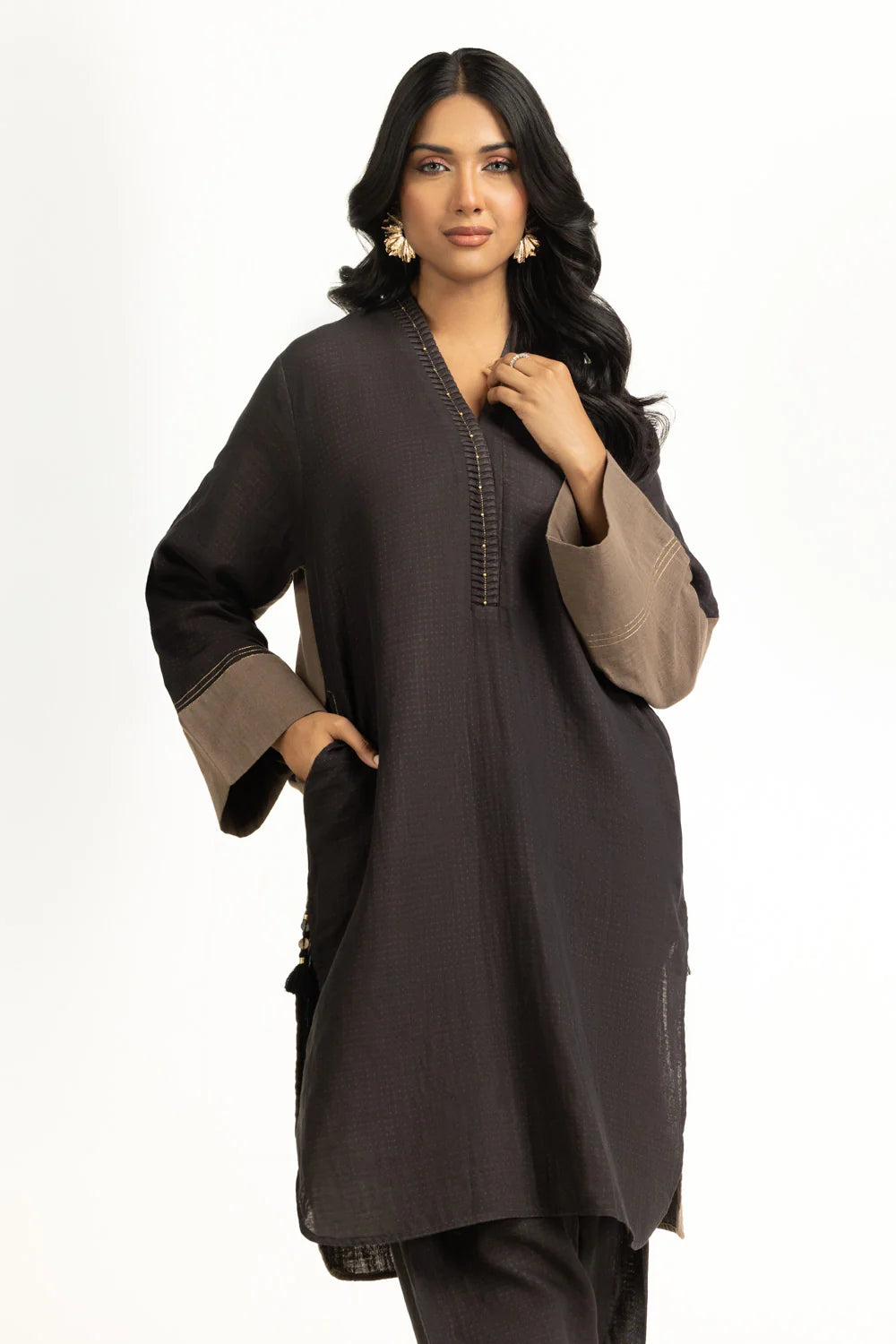 Ensemble Femme en tissu Dobby double épaisseur