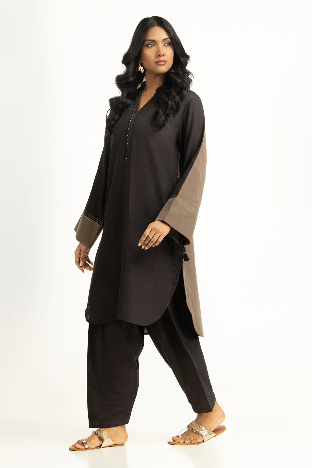 Ensemble Femme en tissu Dobby double épaisseur