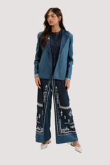 Veste Femmes en denim brodé